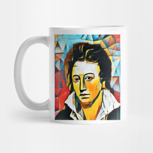 Percy Bysshe Shelley Abstract Portrait | Percy Bysshe Shelley Artwork 2 Mug